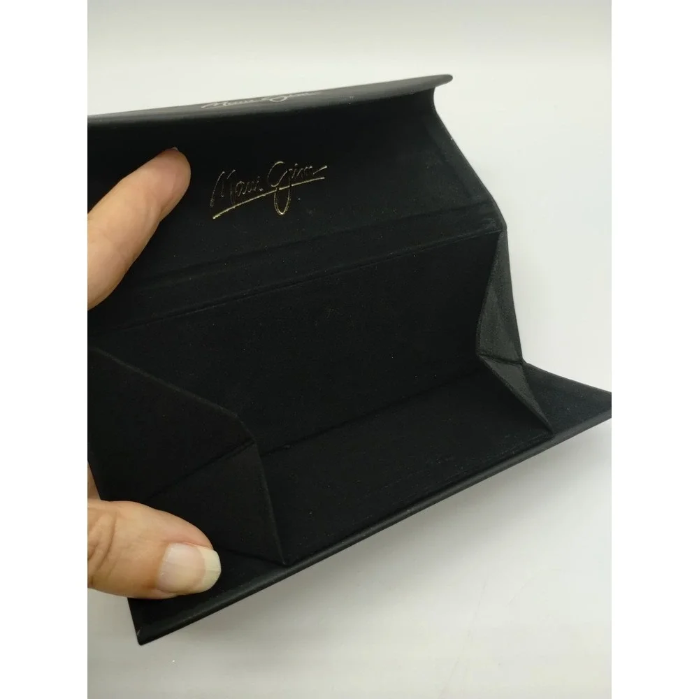 Lot Of 2 Maui Jim Folding Magnetic Sunglasses Case Small- 6.25